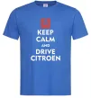 Чоловіча футболка Drive citroen Яскраво-синій Чоловіча футболка Drive citroen Яскраво-синій фото
