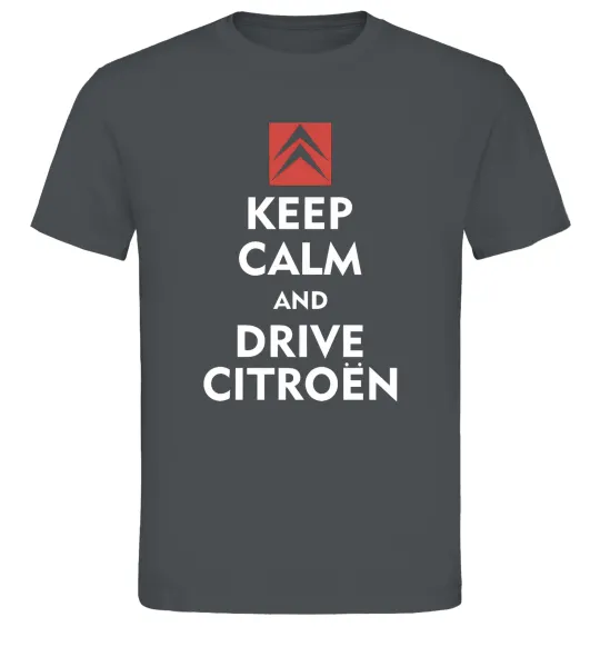 Чоловіча футболка Drive citroen Графіт фото