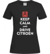 Жіноча футболка Drive citroen Чорний фото
