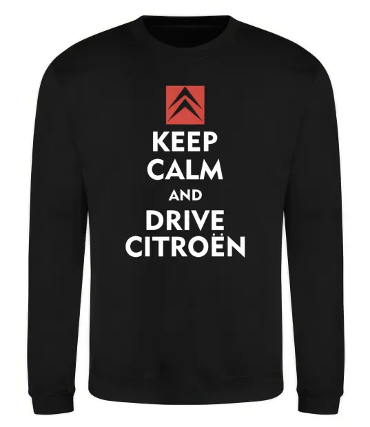 Світшот Drive citroen Чорний фото