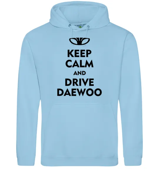 Жіноча толстовка (худі) Drive daewoo Блакитний фото