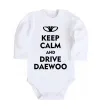 Детский боди Drive daewoo Белый фото