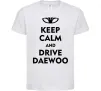 Детская футболка Drive daewoo Белый фото