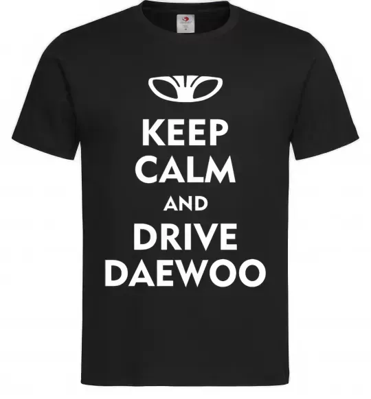 Мужская футболка Drive daewoo Черный фото