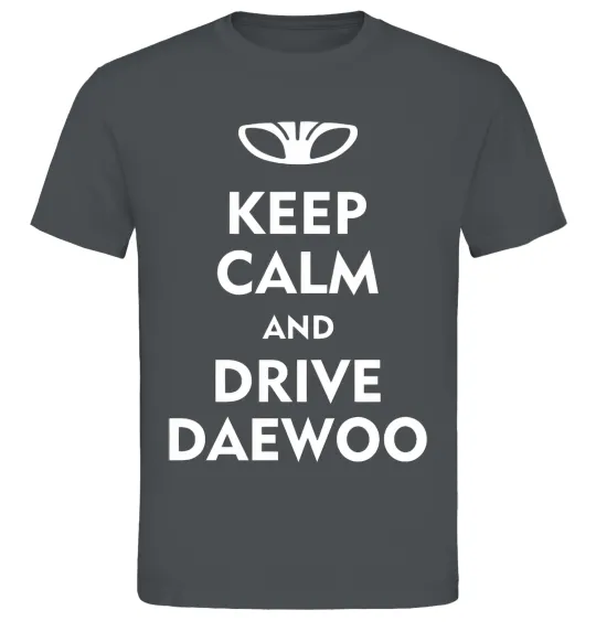 Мужская футболка Drive daewoo Графит фото