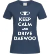 Женская футболка Drive daewoo Темно-синий фото