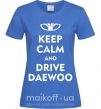 Женская футболка Drive daewoo Ярко-синий фото