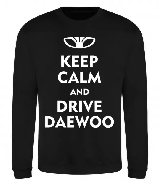 Світшот Drive daewoo Чорний фото