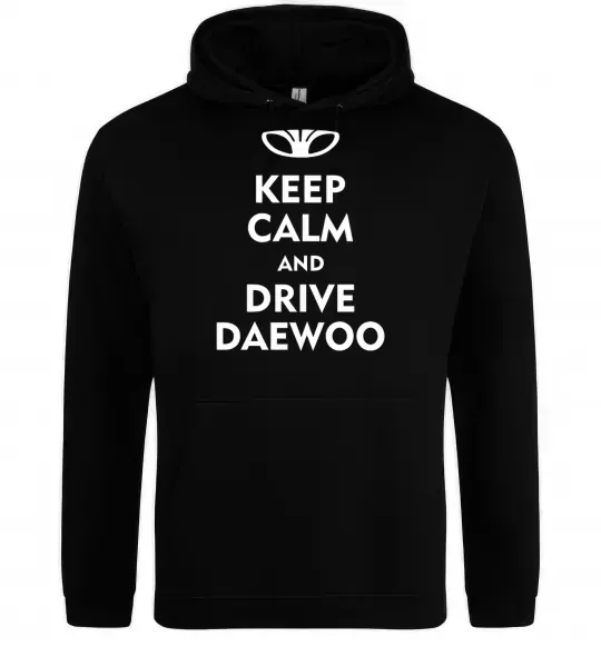 Женская толстовка (худи) Drive daewoo Черный фото