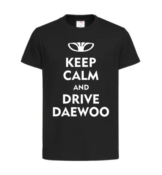 Детская футболка Drive daewoo Черный фото