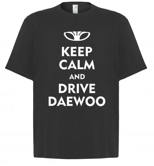 Футболка Оверсайз Drive daewoo Чорний фото