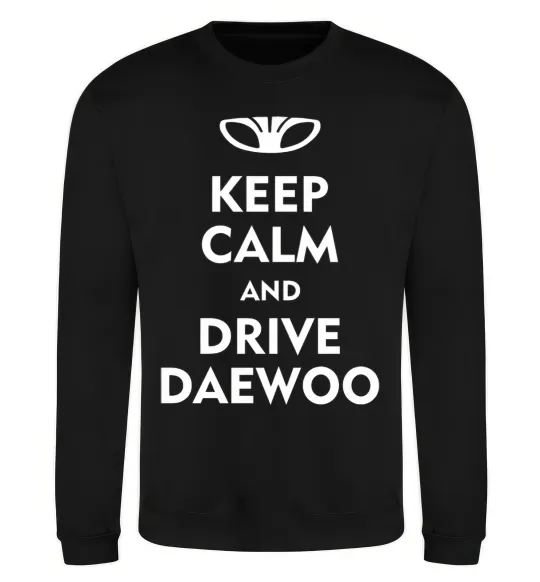 Свитшот Drive daewoo Черный фото