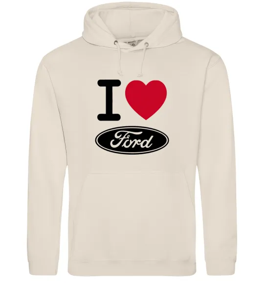 Жіноча толстовка (худі) I Love Ford Таш фото