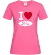 Женская футболка I Love Ford Ярко-розовый Женская футболка I Love Ford Ярко-розовый фото