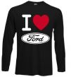 Лонгслів I Love Ford Чорний фото