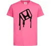 Детская футболка Хонда краплі Ярко-розовый фото