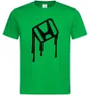 Мужская футболка Хонда краплі Зеленый фото