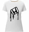 Жіноча преміум футболка Хонда краплі Білий фото