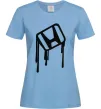 Жіноча футболка Хонда краплі Блакитний фото