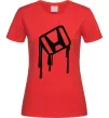 Жіноча футболка Хонда краплі Червоний фото