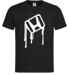 Мужская футболка Хонда краплі Черный фото