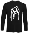 Лонгслив Хонда краплі Черный фото