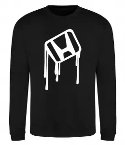 Свитшот Хонда краплі Черный фото