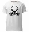Чоловіча преміум футболка Череп Хонда Білий фото