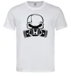 Чоловіча футболка Череп Хонда Білий фото
