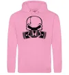 Женская толстовка (худи) Череп Хонда Розовый фото