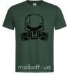 Мужская футболка Череп Хонда Темно-зеленый фото