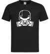 Чоловіча футболка Череп Хонда Чорний фото