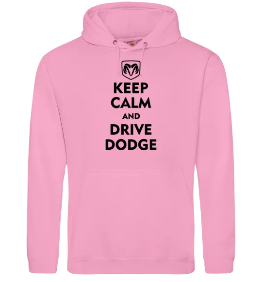 Женская толстовка (худи) Drive Dodge Розовый фото
