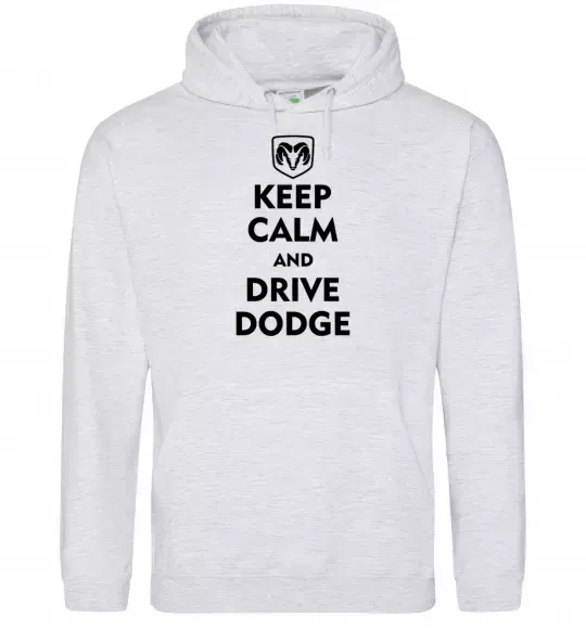 Жіноча толстовка (худі) Drive Dodge Сірий меланж фото