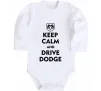 Дитячий бодік Drive Dodge Білий фото