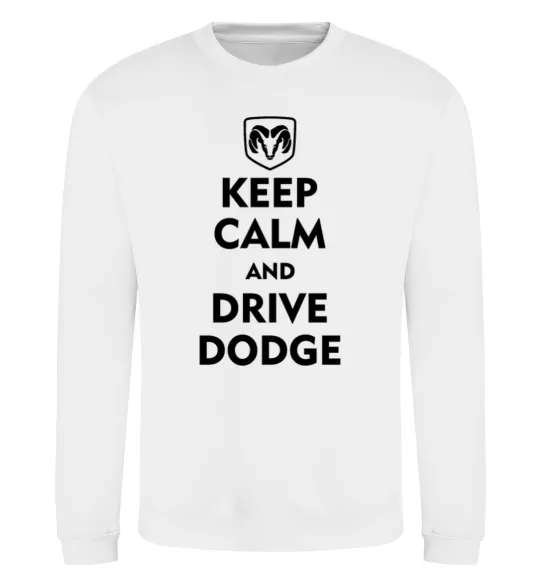 Свитшот Drive Dodge Белый фото