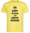 Мужская футболка Drive Dodge Лимонный Мужская футболка Drive Dodge Лимонный фото