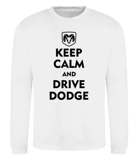 Свитшот Drive Dodge Белый фото