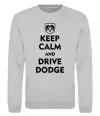 Свитшот Drive Dodge Серый меланж фото