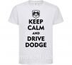 Дитяча футболка Drive Dodge Білий фото