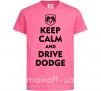 Дитяча футболка Drive Dodge Яскраво-рожевий фото