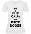 Женская футболка Drive Dodge Белый фото