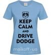 Жіноча футболка Drive Dodge Блакитний фото