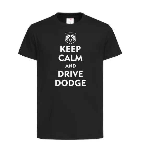 Дитяча футболка Drive Dodge Чорний фото