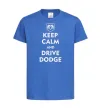 Дитяча футболка Drive Dodge Яскраво-синій фото