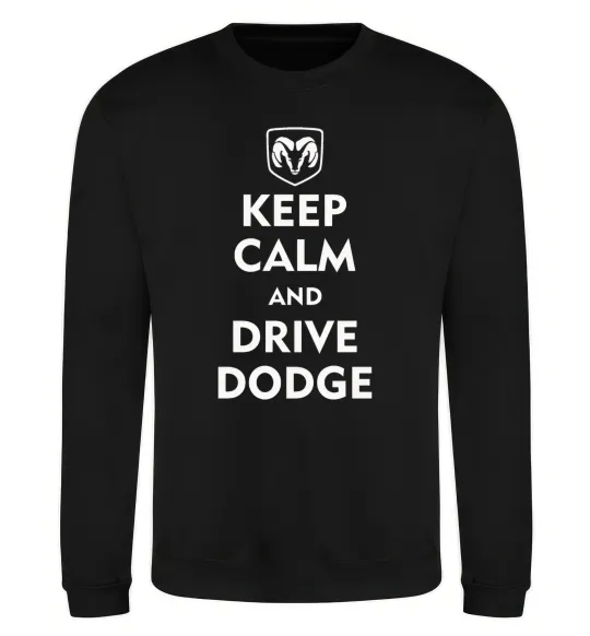 Свитшот Drive Dodge Черный фото