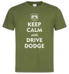 Мужская футболка Drive Dodge Оливковый Мужская футболка Drive Dodge Оливковый фото