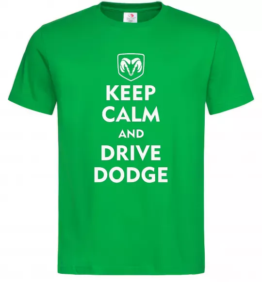 Мужская футболка Drive Dodge Зеленый фото