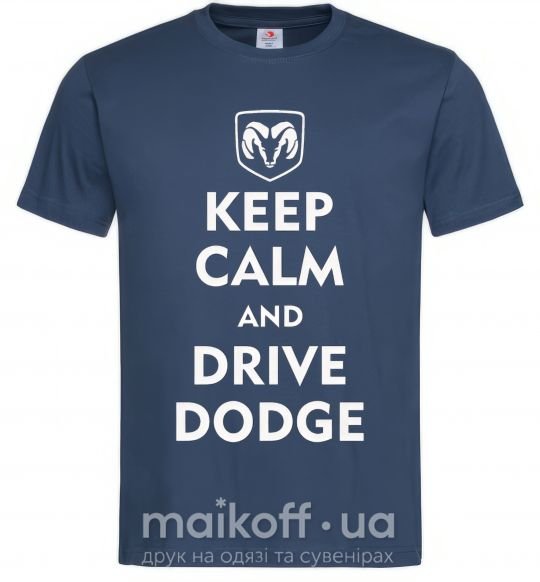 Мужская футболка Drive Dodge Темно-синий фото
