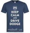 Чоловіча футболка Drive Dodge Темно-синій фото